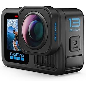 $69.99 | GoPro Ultra Wide Lens Mod (HERO13 Black) - Official GoPro Lens (AAEWAL-021) at Amazon