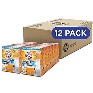 [SnS, AC] $8.16* | 12-Pk 14-Oz ARM & HAMMER Fridge-n-Freezer Baking Soda at Amazon