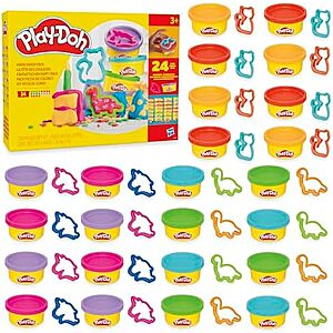$14.99 | Play-Doh Party Favor Pack, Bulk 24 Pack of Modeling Compound with Cutters at Amazon