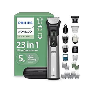 $50.99 | Norelco Philips All-in-One 9000 Series 23-Piece Trimmer at Woot!