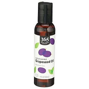 [SnS] $1.94 | 4-Oz 365 by Whole Foods Market Nourishing Grapeseed Oil at Amazon