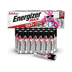 $9.99 | 24-Count Energizer AAA Batteries at Woot!