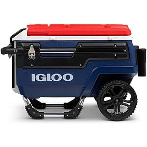 $207.99* | 70-Qt Igloo Trailmate Journey Wheeled Cooler (Americana) at Amazon