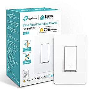 $14.35* | Kasa KS200 Apple HomeKit Smart Wi-Fi Light Switch at Amazon