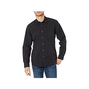 from $4.99 | Amazon Essentials Men Long-sleeve Casual Shirt at Woot!