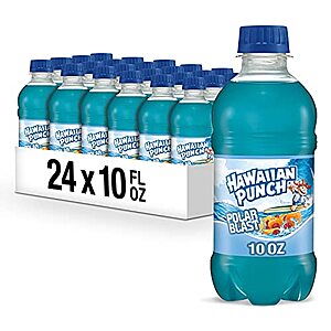 [SnS, AC] $5.79* | 24-Pack 10-Oz HAWAIIAN PUNCH Fruit Juice Drink (Polar Blast) at Amazon