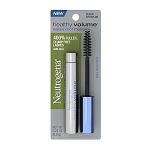 [SnS, AC] $1.86** | 0.21-Oz Neutrogena Healthy Volume Lash-Plumping Waterproof Mascara (Black/Brown 08) at Amazon