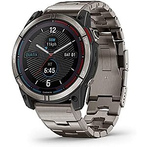 $549.99* | Garmin quatix&reg; 7X Solar Edition, Marine GPS Smartwatch at Amazon