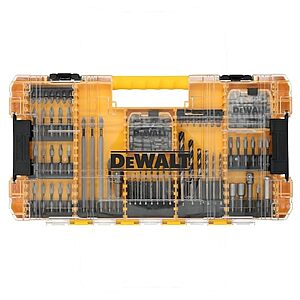 [NEW] $39.98 | Tough Grip 120-Piece Screwdriver Bit Set, 1/4-in Hex Shank, Impact Ready, Alloy Steel (DWAF120SETTG) at Amazon