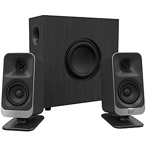 [NEW] $287 | Klipsch ProMedia Lumina 2.1 Computer Gaming System with Subwoofer and RGB Lighting Effects Built-in at Amazon