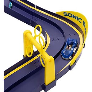 $10.78** | Sonic The Hedgehog E-Stadium Track Set with 1:64 Die Cast Vehicle at Amazon