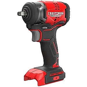 [NEW] $99 | CRAFTSMAN V20 RP Cordless Impact Wrench, 3/8 inch Drive, Bare Tool Only (CMCF911B) at Amazon