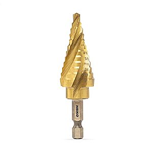 [NEW] $9.69 | NEIKO 10180A Steel Spiral Quick-Change Step Drill Bit for Metal at Amazon