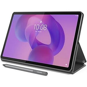 $149.99 | 11" Lenovo Idea Tab w/ Pen + Folio Case: 2.5K IPS Touch, MediaTek 6300, 4GB, 128GB at Amazon