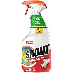 [SnS, AC] $2.82 | 22-oz Shout Active Enzyme Laundry Stain Remover Spray at Amazon