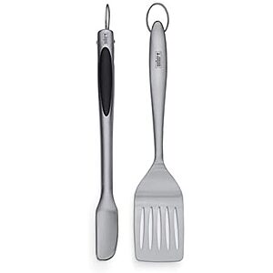 $20.56 | 2-Piece Weber Stainless Steel Style Barbecue Tool Set at Amazon