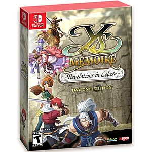 $39.99 | Ys Memoire: Revelations in Celceta - DAY ONE EDITION - Nintendo Switch at Amazon