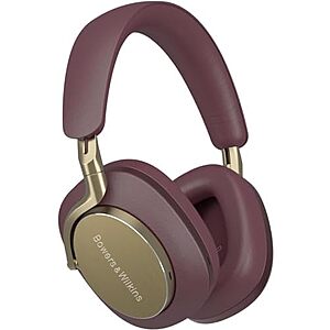 $479 | Bowers & Wilkins Px8 Over-Ear Wireless Headphones, Royal Burgundy at Amazon