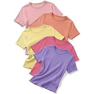 $6.99 | 5-Pack LessonZoo Toddler Girls T-Shirts at Amazon