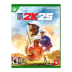 $13.49 | PGA TOUR 25 (Xbox Series X) at Amazon