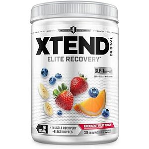 [SnS, AC] $9.79* | 13.2-Oz Xtend Original BCAA Powder (Fruit Punch, 30 Servings) at Amazon