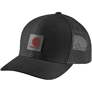 $23.09 | Carhartt Men's Rugged Flex Twill Mesh-Back Logo Patch Cap at Amazon
