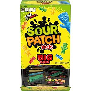 [SnS, AC] $5.97* | 240-Count Sour Patch Kids Big Kids Soft & Chewy Gummy Candy at Amazon