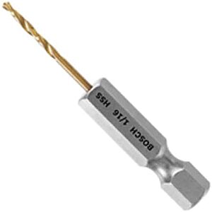 $1.97* | Bosch TI2131IM 1/16 in. Impact Tough Titanium Nitride Coated Drill Bit at Amazon