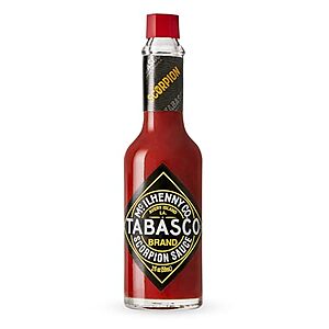 [SnS, AC] $2* | 2-Oz TABASCO Brand Scorpion Sauce (Guava & Pineapple, 23K-33K Scoville) at Amazon