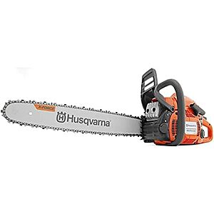 $399.20 | 20" Husqvarna 450 Rancher 50.2-cc 2-Cycle X-Torq Gas Chainsaw at Amazon