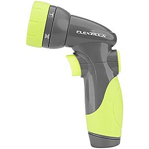 $5.59 | Flexzilla 6-Pattern Adjustable Garden Hose Nozzle Sprayer with On/Off Toggle at Amazon