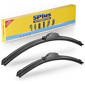 [Prime, SnS] $9.48* | 5 PLUS 2-Pack Windshield Wiper Blades (various sizes) at Amazon