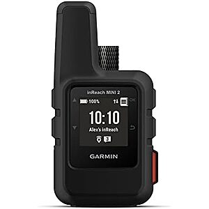 $249.99* | Garmin inReach Mini 2 Compact Satellite Communicator (2 Colors) at Amazon