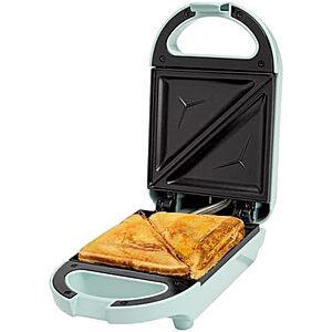 [NEW] $11.42 | Tasty Mini Sandwich Maker, 600W, Aqua at Amazon