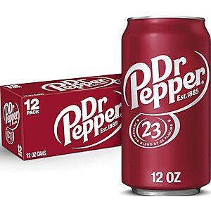 [SnS, AC] $14.74* | 3 &times; 12-Pk 12-Oz Dr Pepper Soda ($4.91 each) at Amazon