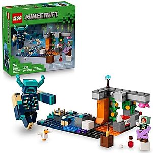 $13.99* | 238-Piece LEGO Minecraft The Warden Encounter Building Toy Set at Amazon