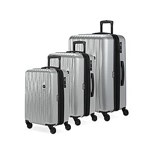 $149.99 | 3-Pc SwissGear Energie Hardside Expandable Spinner Luggage (19", 24", 27") at Woot!