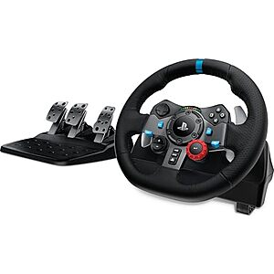 $199.99 | Logitech G29 Driving Force Racing Wheel w/ Responsive Pedals (PS5, PS4, PC, Mac) at Amazon