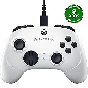 [AC] $59.99* | Razer Wolverine V3 Tournament Edition Wired Gaming Controller, White at Amazon