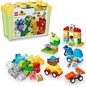 $34.99* | 80-Piece LEGO Duplo - Cars and Trucks Brick Box (10439, 2024) at Amazon