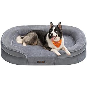 [NEW] $23.22 | Feandrea Orthopedic Dog Bed, 36" Dog Couch with Removable Washable Cover at Amazon