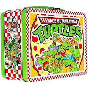 [NEW] $15.92 | AQUARIUS Teenage Mutant Ninja Turtles Fun Box &ndash; TMNT Metal Storage Tin with Handle at Amazon