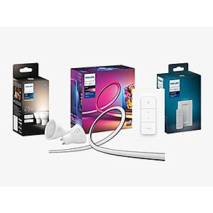 Extra 20% off on Philips Hue Lighting (Open Box) at Woot! (Buy 3+)