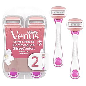 [SnS, AC] $3.67 | 2-Count Gillette Venus ComfortGlide Disposable Razors for Women at Amazon