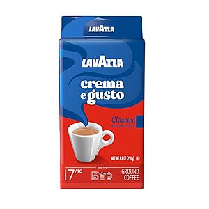 [SnS, AC] $8.99* | 4-Pack 8.8-Oz LavAzza Crema e Gusto Ground Coffee (Medium Roast) at Amazon
