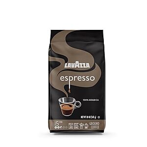 [SnS, AC] $6.29 | 20-Oz Lavazza Medium Roast Ground Coffee (Espresso Italiano) at Amazon