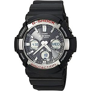 $108 | Casio Men's G-Shock GAS100-1A Sport Watch at Amazon