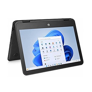 $110.49 | HP ProBook x360 11 G6 EE 11.6" 2-in-1 Laptop (Refurbished) at Woot!