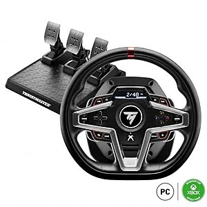 $239.99* | Thrustmaster T248 Hybrid Drive Force Feedback Racing Wheel & Magnetic Pedals (Xbox/PC) at Amazon
