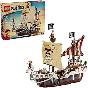 $111.99* | 1376-Pc LEGO Netflix One Piece The Going Merry Pirate Ship Building Set at Amazon